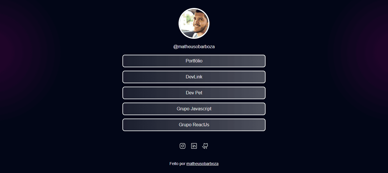 Imagem do projeto Dev Link